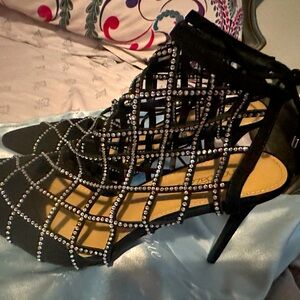 Woman’s Rhinestone Heels